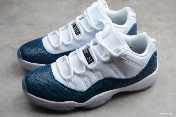 HYPE Air 11 Navy Jordan Blue CD6846-102 Snakeskin Low 0501